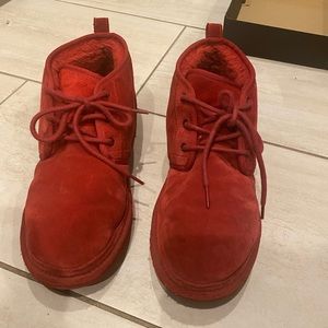 Red Neumel Ugg Size 12 Men 13 Women